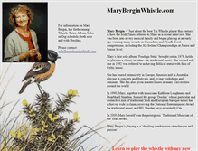 Tablet Screenshot of maryberginwhistle.com